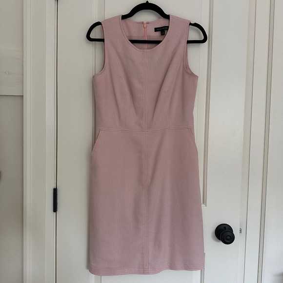 Banana Republic Luxe Brush Twill Shift Dress (Size 4) - Picture 5 of 10